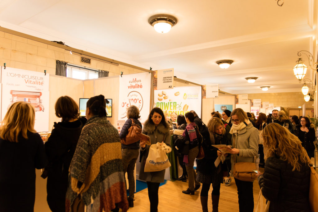 Stands et conférences des journées de nutrition pratique