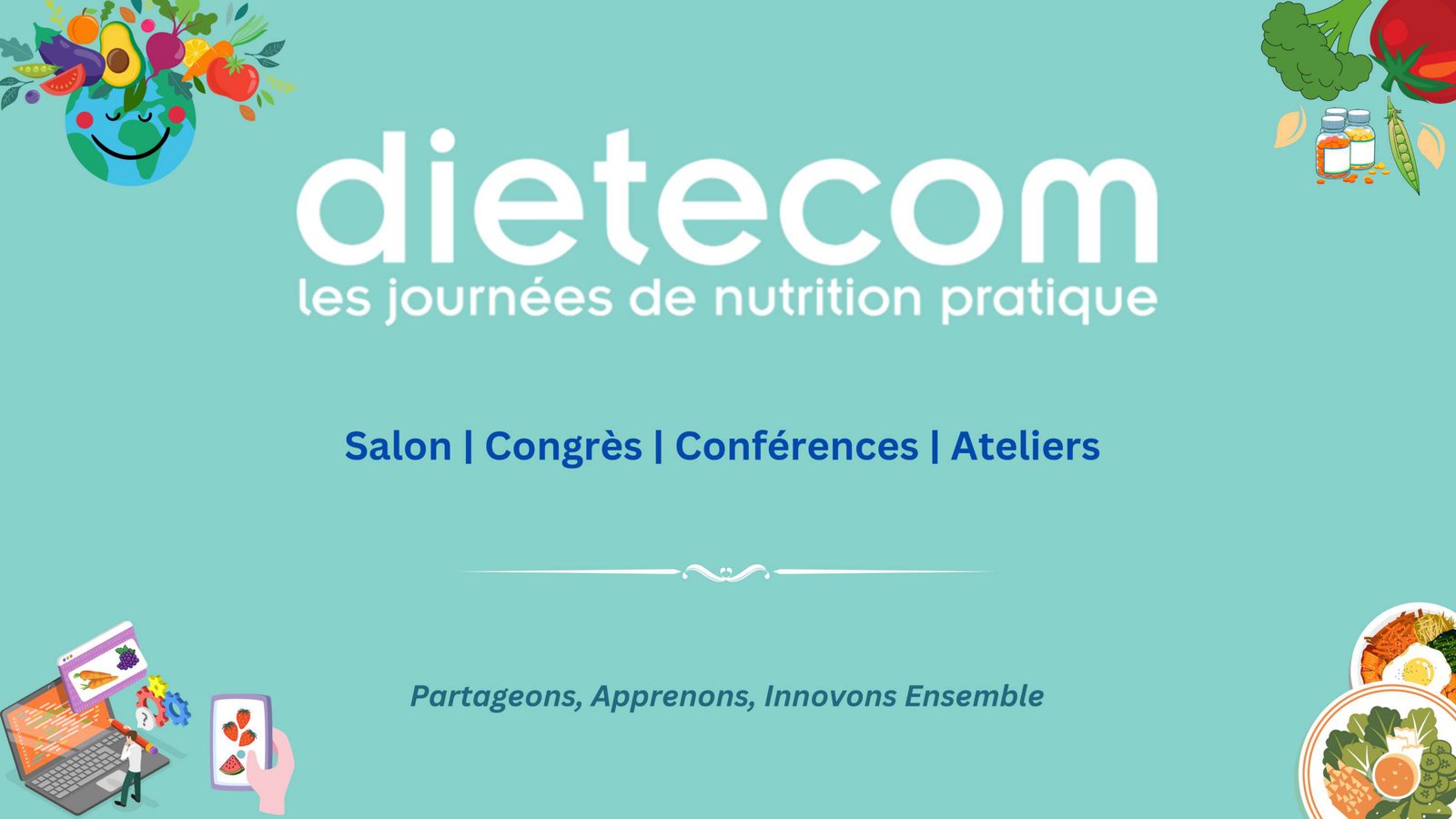 Plaquette partenaires Dietecom de la saison